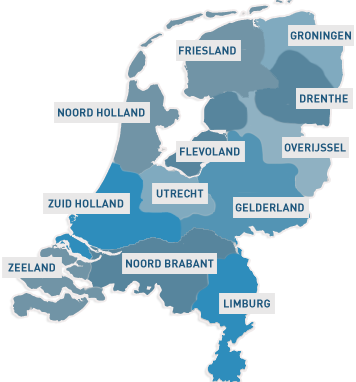 Nederland provincies